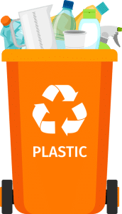 Plastik Mülltonne