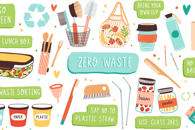 zero waste grafik